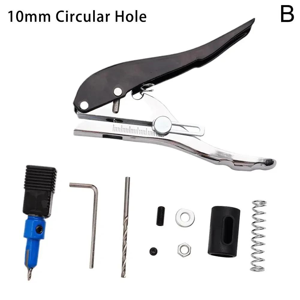 

8mm Paper Puncher Screw Covers Hole Punch Aperture Pliers Round Puncher Card Piler Photo Paper Corner Credit Tools Punch Ro H7G2 10mm