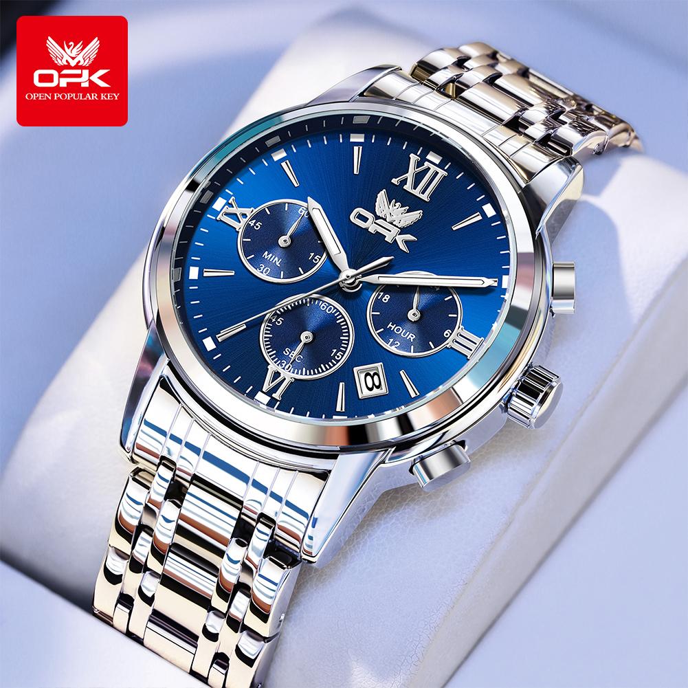 OPK 6047 Multifunctional chronograph with calendar quartz watch
