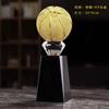 Customized Table Tennis and Volleyball Balls, Crystal Trophy, Gold Silver Copper, Creative Sports Home Decor Award Souvenir, 1Pc