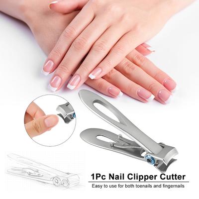 Cortador de uñas, cortador de uñas, cortador de uñas de los pies, cortaúñas de acero inoxidable