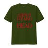 The Jesus Lizard Head Print T Shirt Post Hardcore Rock Band Style  vintage Washed Casual Unisex Top For Everyday Wear Versatile