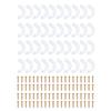 Pack of 250 Convenient Solution Easy to Use Drawer Repair Tool Not Slip Clip set for Loose Drawers Fix & Stabilize Easy