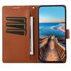 DF-06 For Xiaomi Redmi Note 13 Pro 5G/Poco X6 5G Leather Case Line Imprinted Wallet Cover
