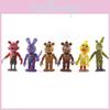 Captivating 6-piece Fnaf Five Nights At Freddy's Action Figures For Enthusiastic Fans
