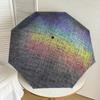 1pc Abstract Pattern Pattern Umbrella  Automatic Opening and Closing Umbrella, High quality Umbrella, Ideal Gift for Her 362