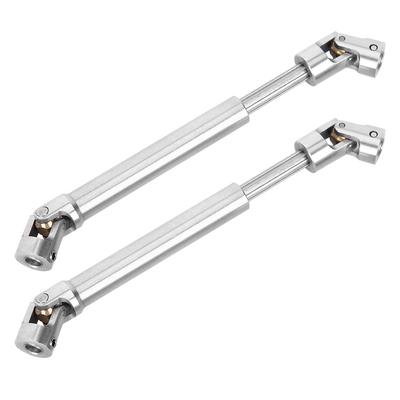 2 stücke Edelstahl Antriebswelle RC Zubehör Fit für 110 RC Crawler (112?165mm)