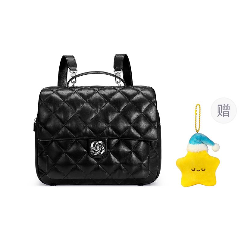 JUST STAR Artificial Leather Handheld Backpack Women's Multicolor 173040