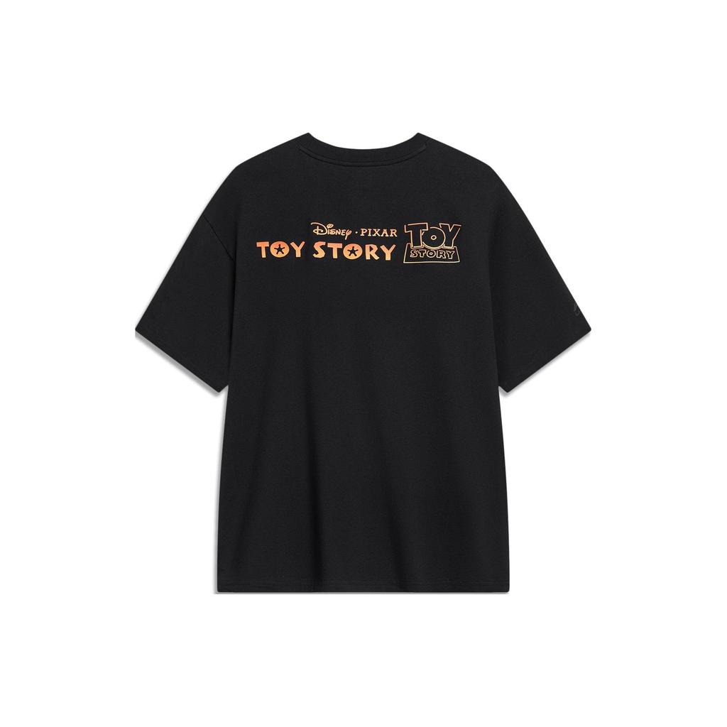 Li Ning X Disney Toy Story Collection T Shirt Men's Black AHST745-1