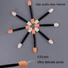 50pcs a Bag Disposable Eyeshadow Brush Dual Sided Latex Sponge Eye Shadow Applicator for Women Makeup Tools Eyeshadow Stick