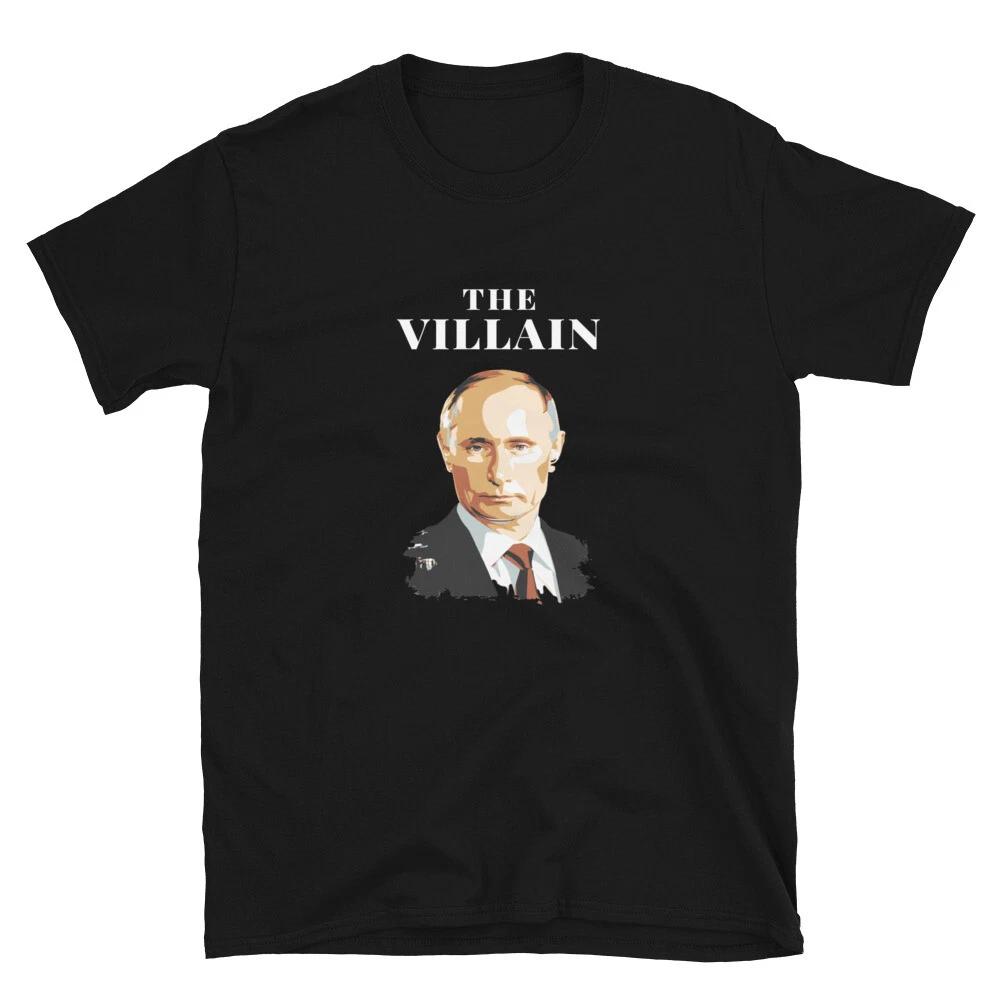The Villain Anti Putin Classic Fit T-Shirt S