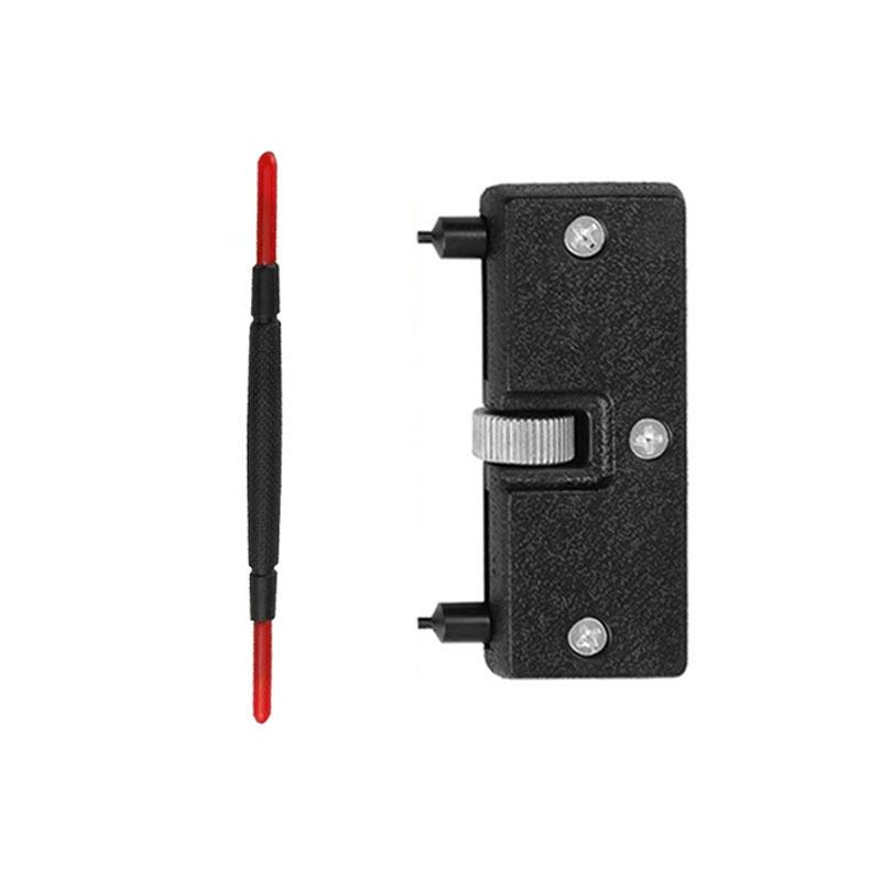 Portable Large Caliber Two-Pin Watch Case Opener and Battery Replacement Tool Set
