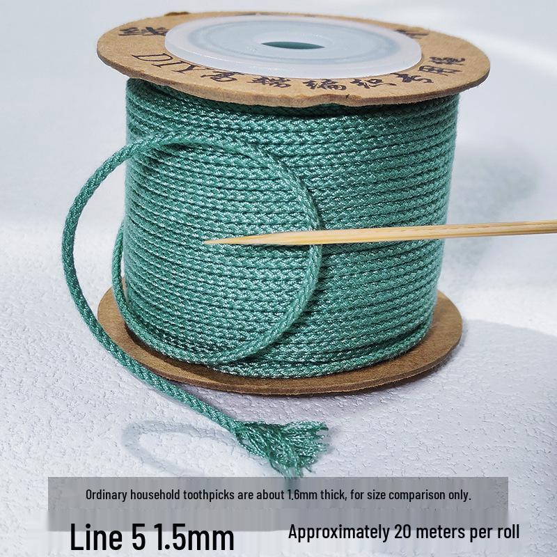 Colorful Hand-Woven Red String DIY Bracelet Materials & Accessories