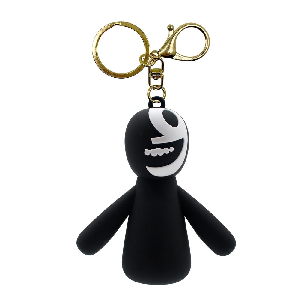 Haoan Doors Roblox Figure Keychain Pendant For Your Bag Or Keys Spooky And Cute Pvc Soft Rubber Material!