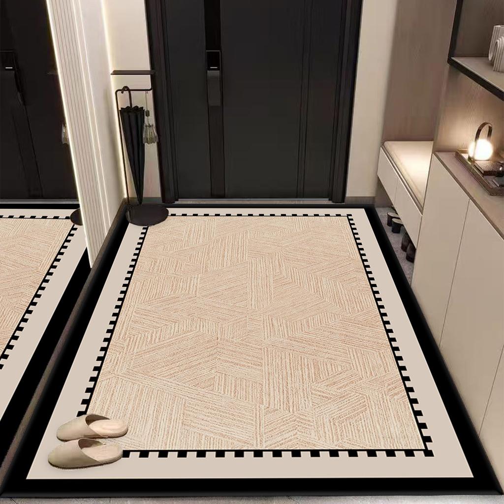 Faux Sisal Läufer Faux Gewebte Küchenmatte Küchenläufer mit Rücken aus Naturkautschuk DIY Waschbare Rutschfeste Fußmatte Langer Flurteppich