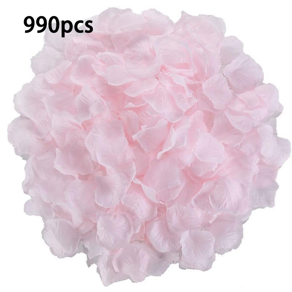 990pcs Wedding Simulated Rose Petals Party Supplies Fake Flower Petals  Valentine's Day