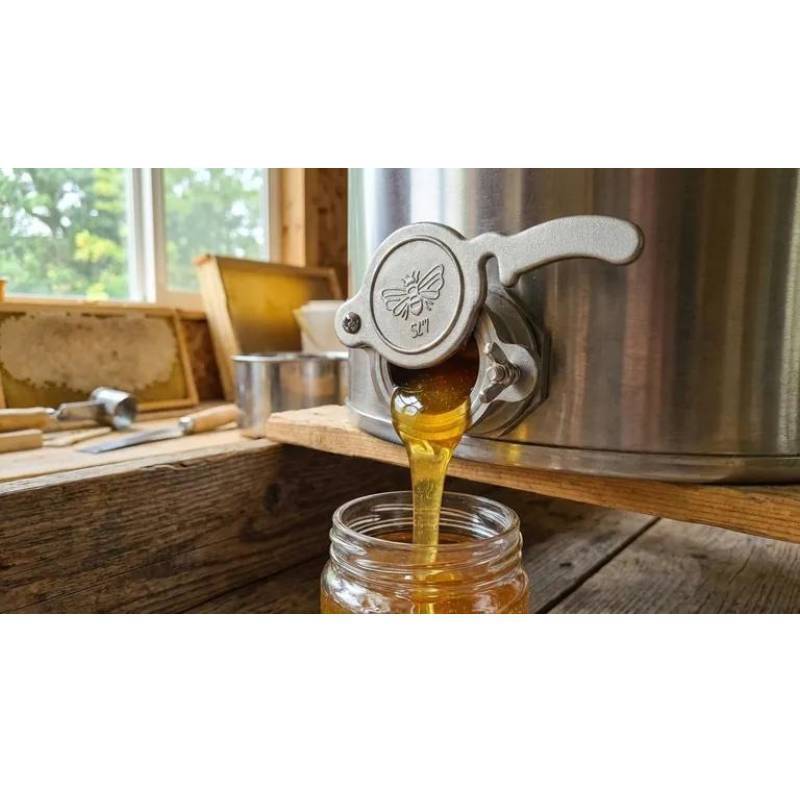 Honey Extractor Plastic Flow Mouth Bee Hive Separator Dispenser For Beekeepers