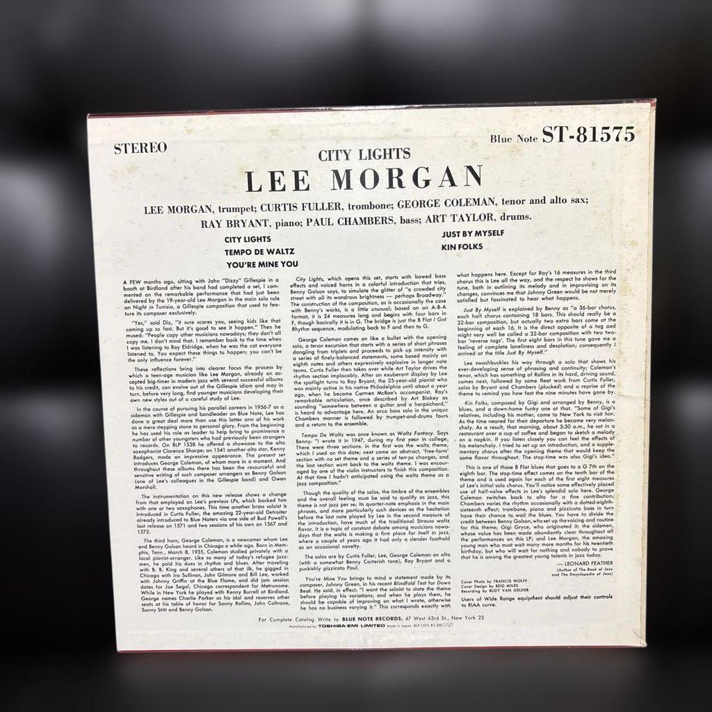 [USED] LEE MORGAN CITY LIGHTS Blue Note 1575