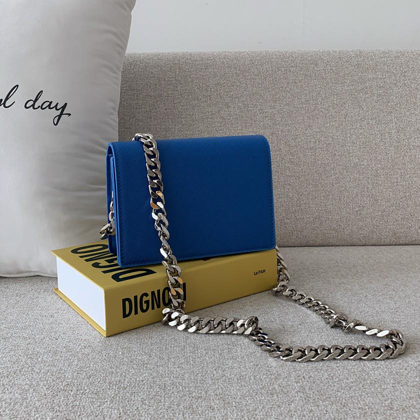 ins super fire thick chain Hong Kong style small bag women's new high-end versatile fashion chain single shoulder oblique span bag