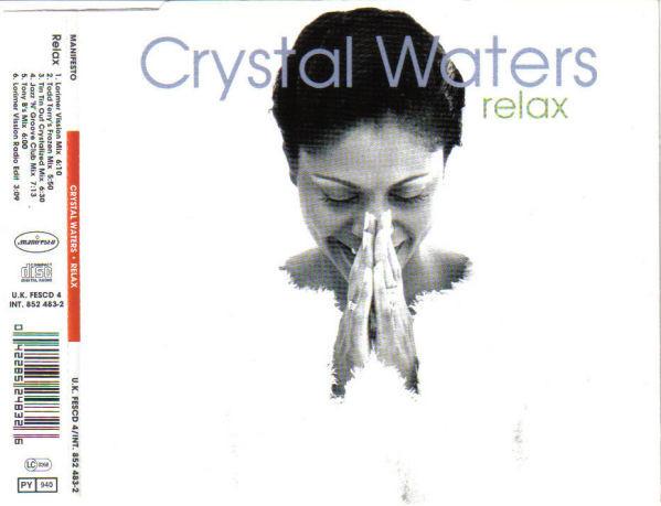 

CD CRYSTAL WATERS - Relax FESCD4 Mercury, Manife 1995 UK Dance & Electronica Used