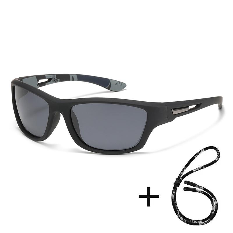 Fishing Sunglasses Male Driving Shades Men Sun Eyeglasses Hiking Fishing Classical Sun Eyeglasses And Anti- Slip Rope