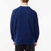 Used Popular sold-out item Lacoste LACOSTE Garter knit V-neck cardigan 100% wool