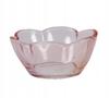 Glass bowl, flower, colorful, decorative, 4x9 cm