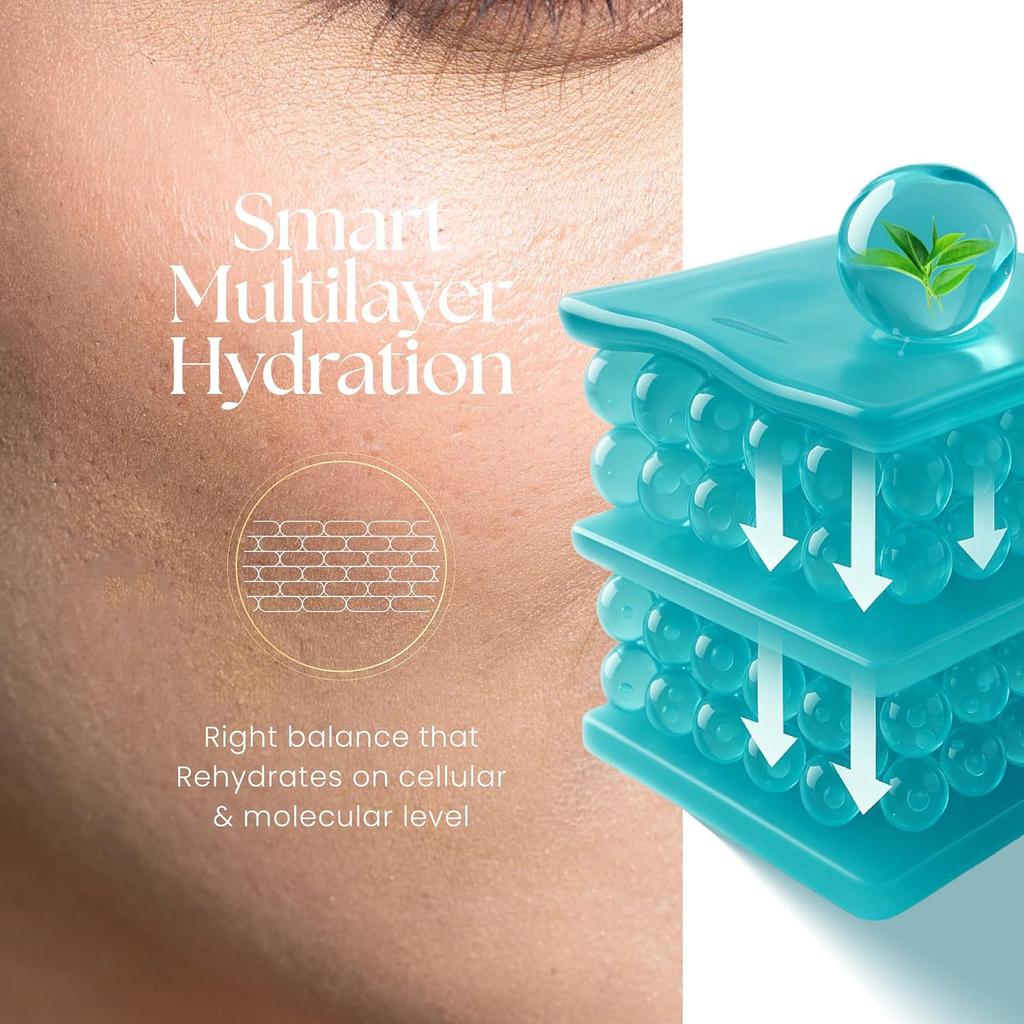 Idratante Viso Moha Controllo Sebo per Pelli Grasse e a Tendenza Acne, Leggero, Non Grasso, 50 ml