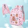 cute Capybara Backpack Large Capacity Cartoon Fashion  Lightweight Rucksack with Pencil Case and Lunch Bag for School Outdoor