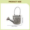 Vintage Metal Watering Can Plants Pot Gift Indoor Outdoor Decoration Decorative Waterer