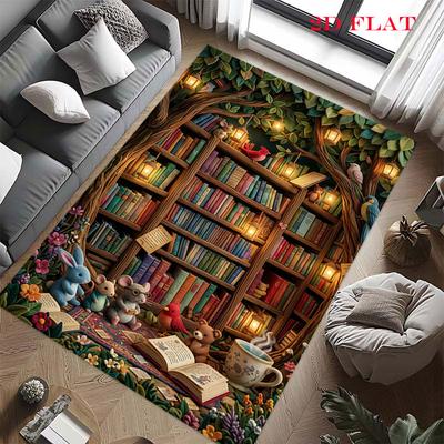 Quiet Content Carpet Rug for Living Room Bedroom Home Sofa Decoration,Kids Play Nonslip Floor Mat