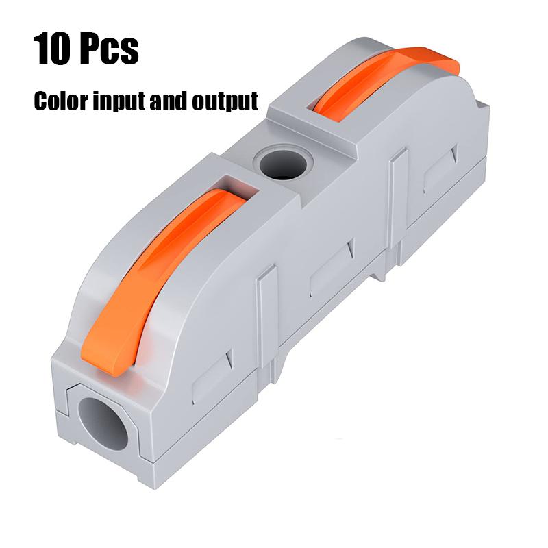 

10 PCS Lever Wire Connector, Quick Connect Wire Connectors, Ziveseller Wire Connectors Electrical Quick Connectors multi category