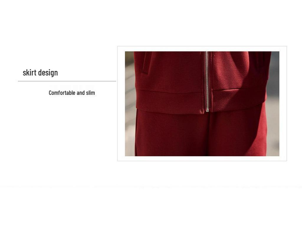 Spring/Autumn 2026 Women's Chic Hooded Sweatshirt Set - Fashionable High-End Style