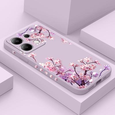 Pouzdro na telefon s padajícími květy Pro Xiaomi Poco X8 M8 Pro Max 5G Silikonový kryt