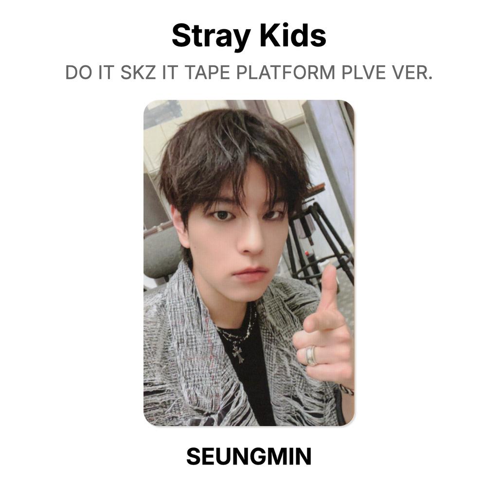 Stray Kids DO IT SKZ IT TAPE PLATFORM PLVE VER. Official Photocard