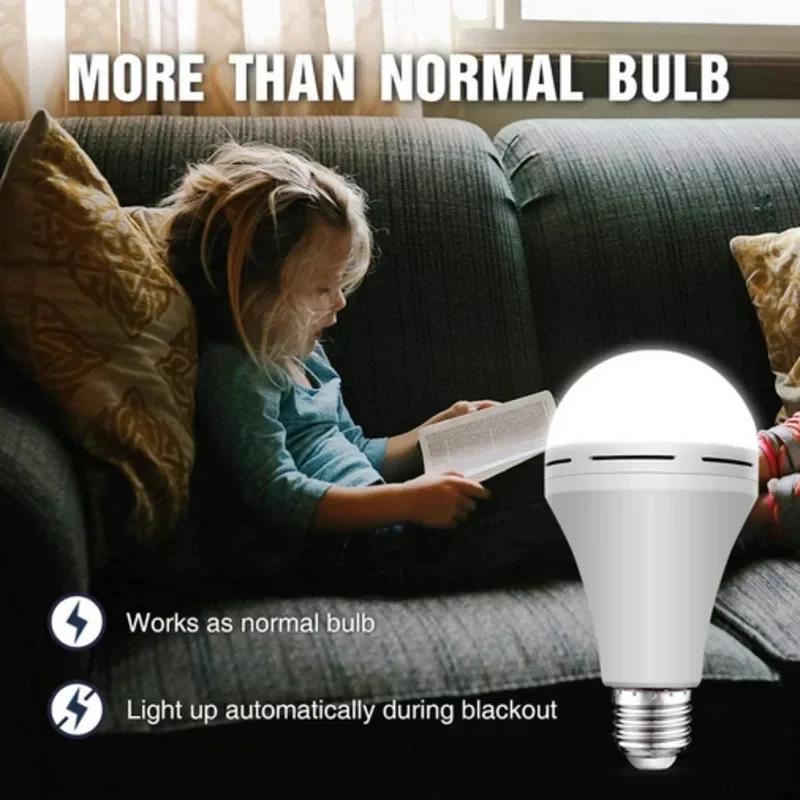 Usb Rechargeable Led Bulb Portable Camping Light Bulb Emergency Lighting Flashlight Lights Outdoor Picnics Hanging Tent Light