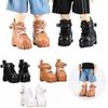 Dress Up Ob11 Shoes Pretend Play Obitsu 11 Doll Shoes DIY Toy Doll Leather Boots  1/12 Bjd