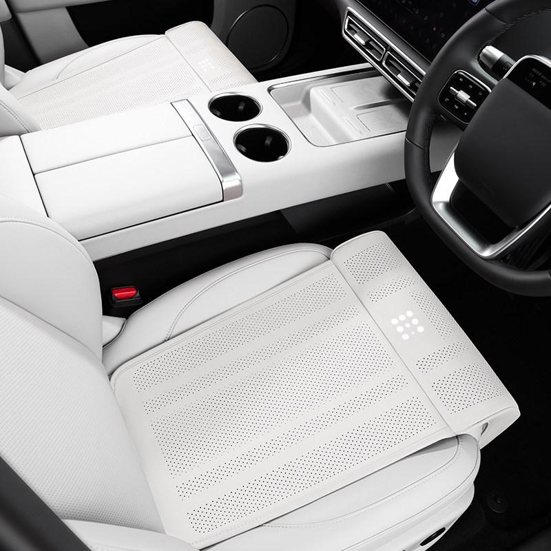 All-Season Breathable Car Seat Cushion for Blue Electric E5/E3 - Comfortable Leg Rest