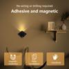 Rechargeable LED Night Light Human Body Induction Wireless LED Wall Lamp For Bedroom Living Room Stair Decor Indoor Lighting