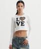 Diaeneseualumeon Leopard Long Sleeve White