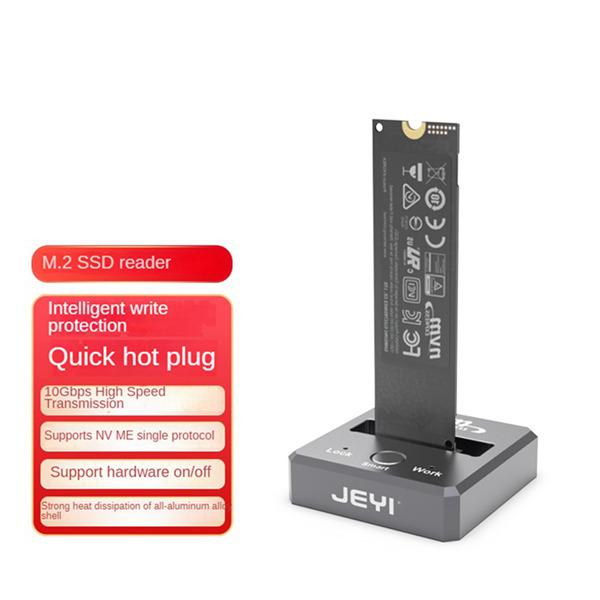 

JEYI NVME M.2 SSD Base, Gray Aluminum Alloy Other