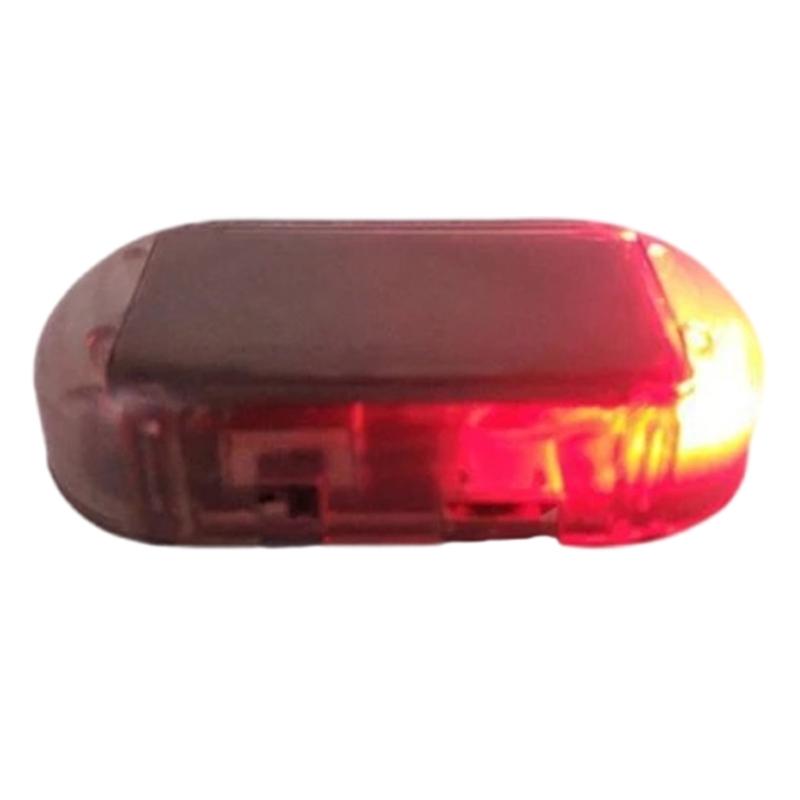 Weatherproof Solar Safety Light LED Flashing Warning Lamp with Auto Sensing for Secure Parking Enhancing Road Security