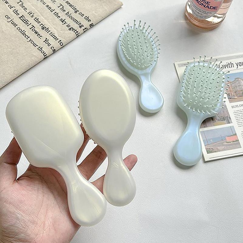 Mini-Kamm für Damen, tragbar, kleiner Airbag, Luftkissen-Massagekamm für Mädchen und Kinder, kleine und niedliche Styling-Tools