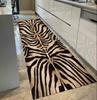 Leopard Print Runner Rug AAnimal Fur Texture Print Home Decor Mat Absorbent Non-Slip Hallway Autumn Winter Decor Carpet