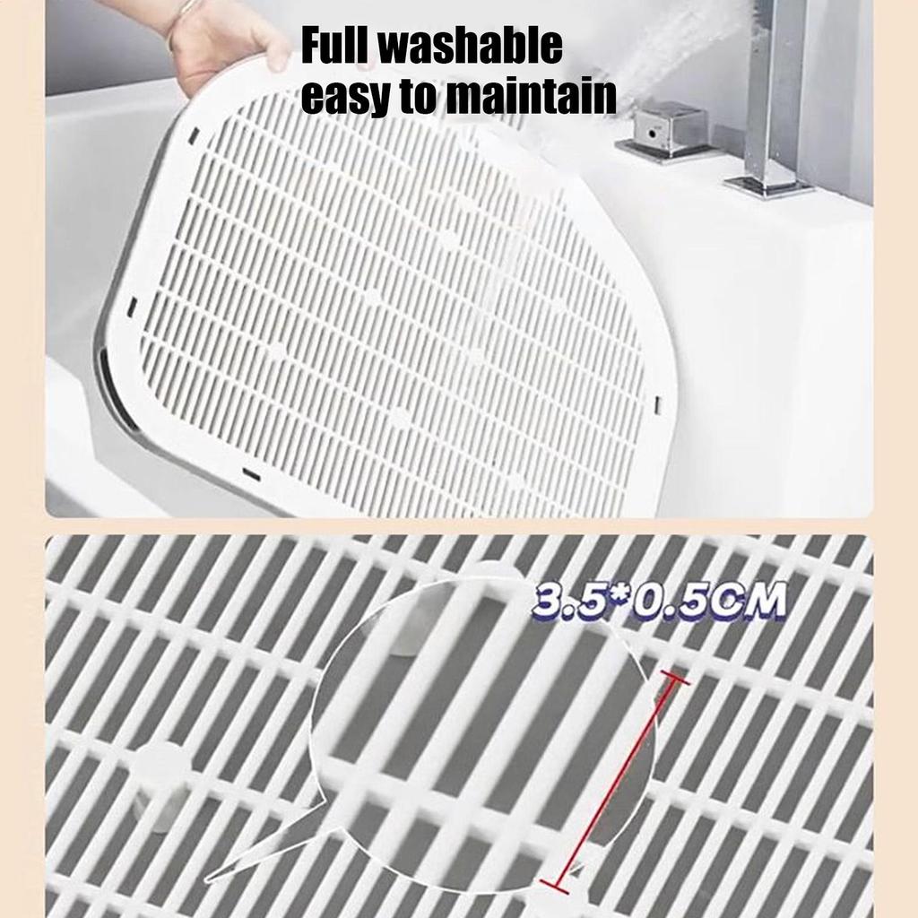 Litter Box Step Stool Cat Litter Tray Elevated Washable Mat Tray Stairs Ladder Pad For Senior Kittens Carpeted Floors Corner