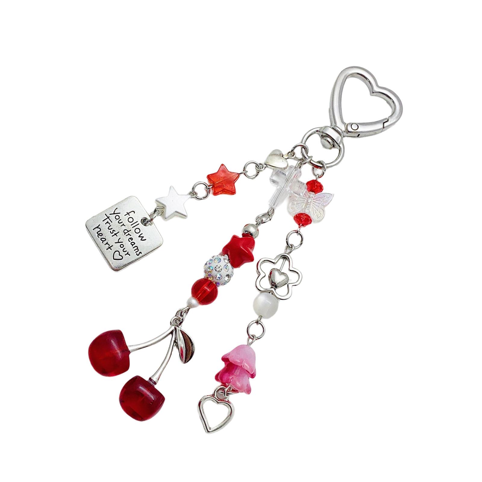 

Chic Cherry Key Holder Adds A Touch Of Cool Elegances To Your Outfits Suitable For Commuting Parties School Life 1