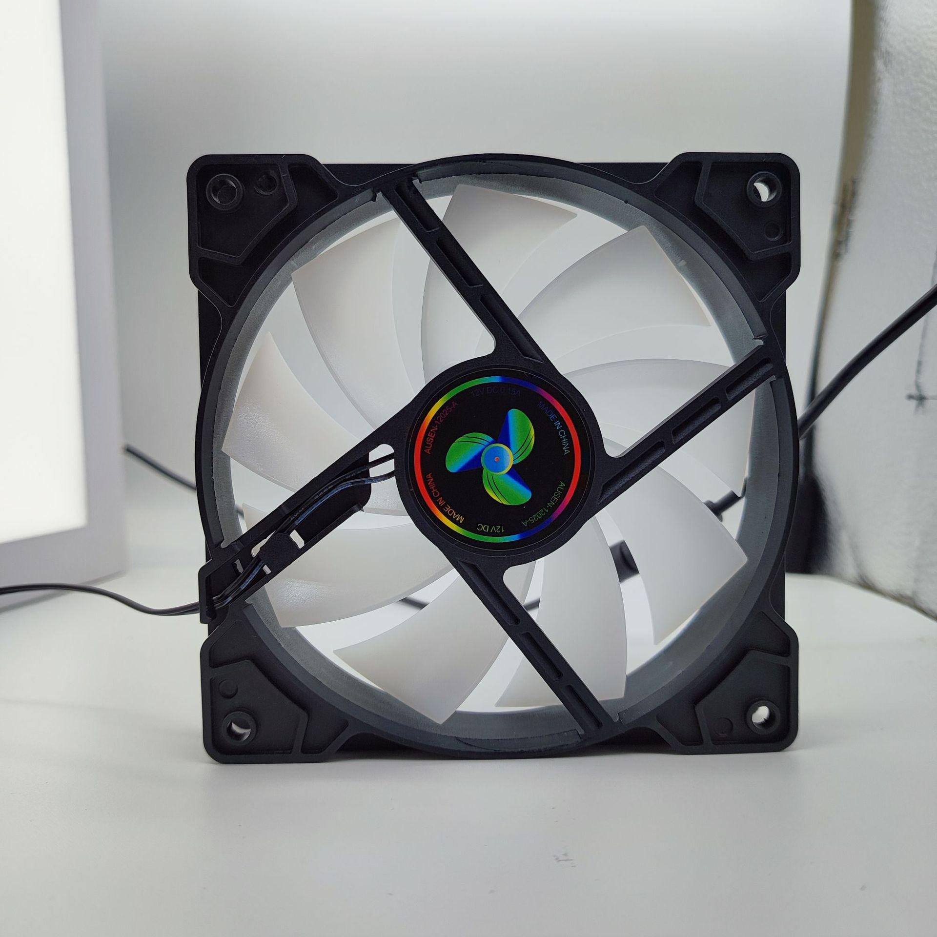 Бесшумный вентилятор охлаждения компьютера Phantom Magic 120 мм, 4-контактный, цветной корпус воздушного охлаждения