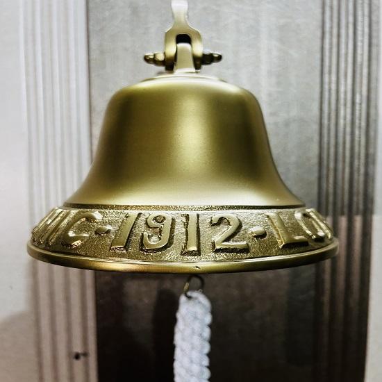 Campana per nave marina 1912 Titanic London Qualità premium Suono pesante 20,32 cm