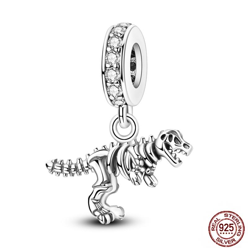 Charms Plata Copper Colorful Butterfly Bow Cute Cat Dog Fit Original Foot Bracelet Pendant Diy Beads Jewelry Makeup