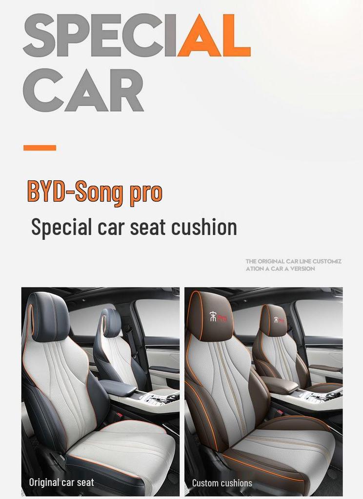 2024 Honor Edition Song Pro DM-i 110KM Seat Cushion Cover for New Energy Vehicles