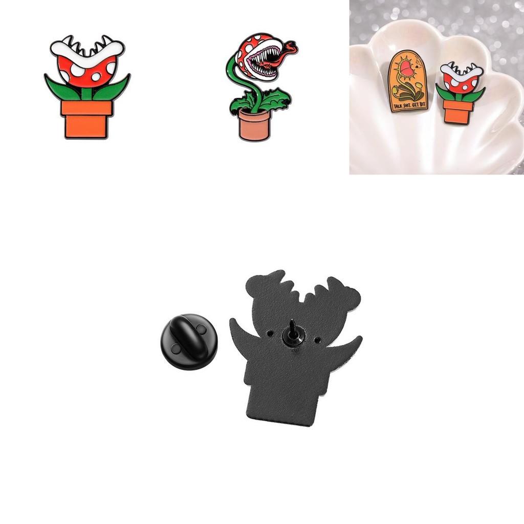 Unique Cartoon Character Brooch Pin Stylish Alloy Design For Unisex Fashion Accessory